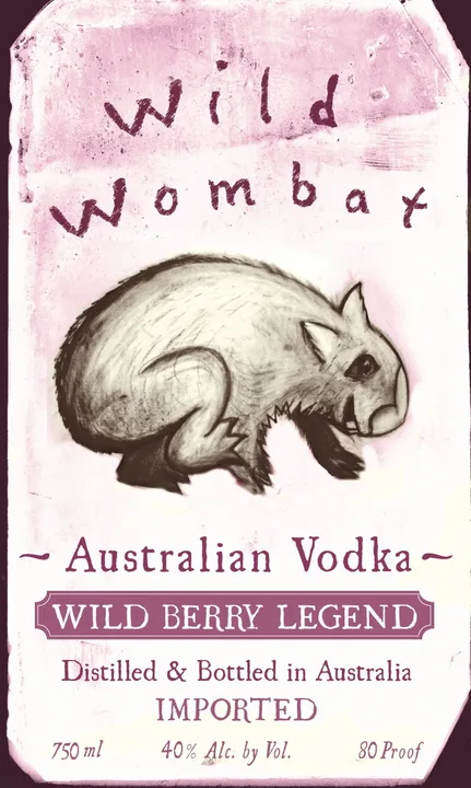Wild Wombat drawing, December 2011