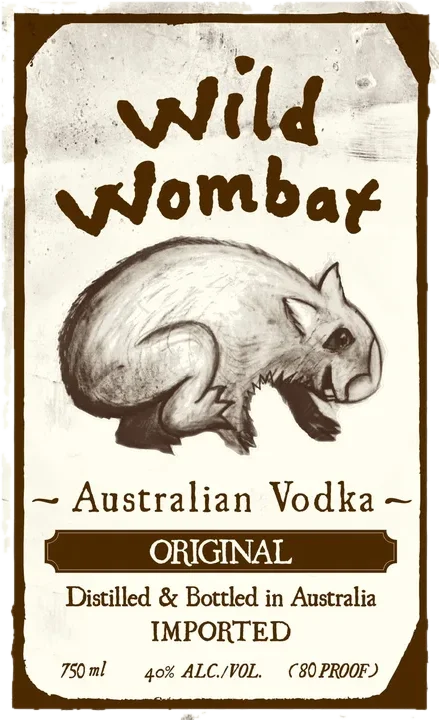 Wild Wombat drawing, May 2012