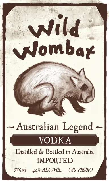 Wild Wombat drawing, January 2015