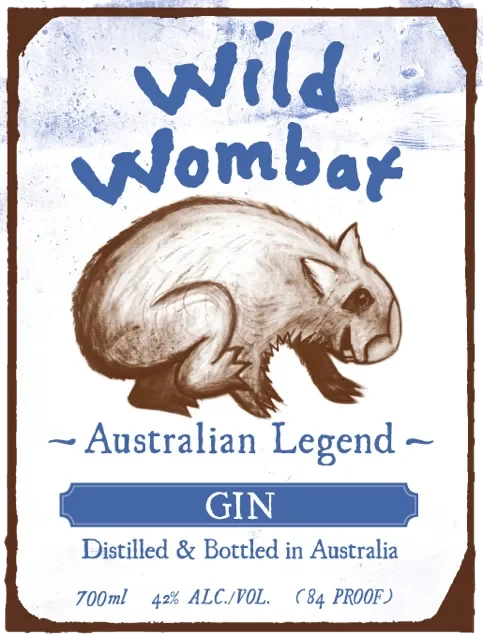 Wild Wombat drawing, September 2015