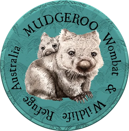 Mudgeroo Wombat and Wildlife Refuge, Australia (opens mudgeroo.com.au)