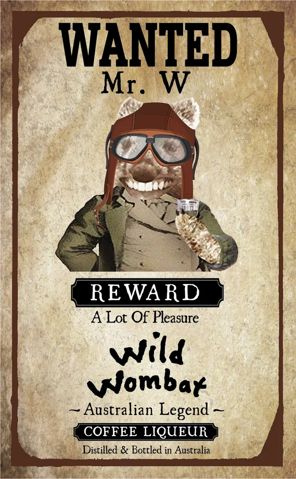 Wanted poster: Mr. W, Coffee Liqueur