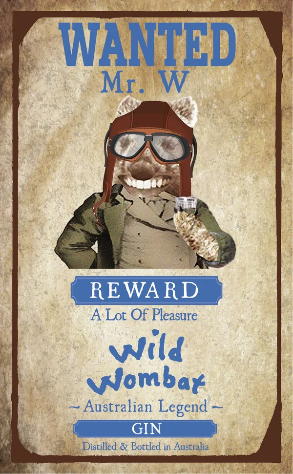 Wanted poster: Mr. W, Gin