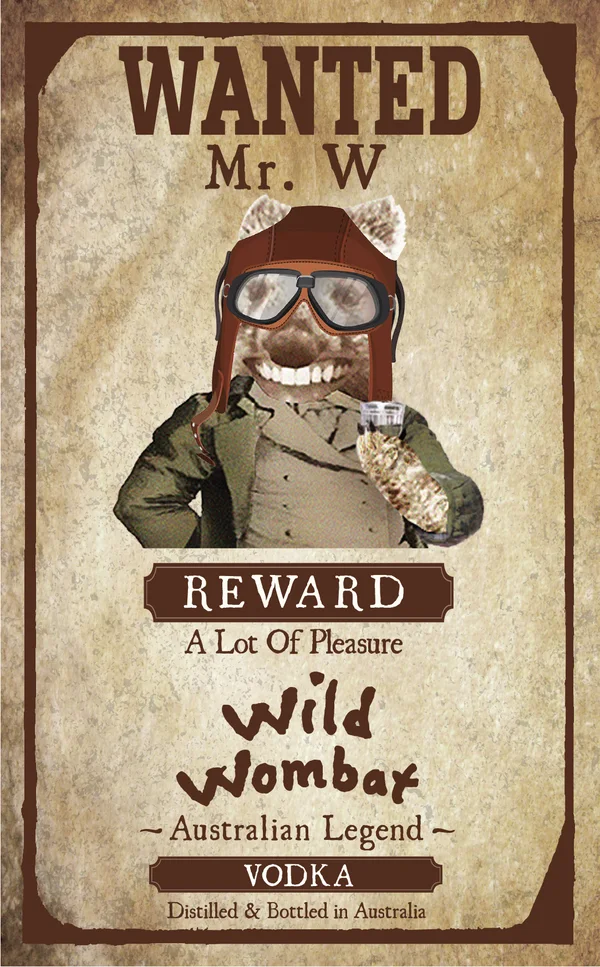 Wanted poster: Mr. W, Vodka