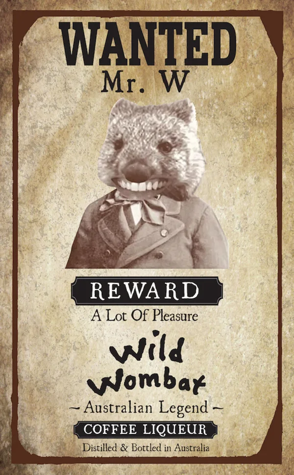 Wanted poster: Mr. W, Coffee Liqueur