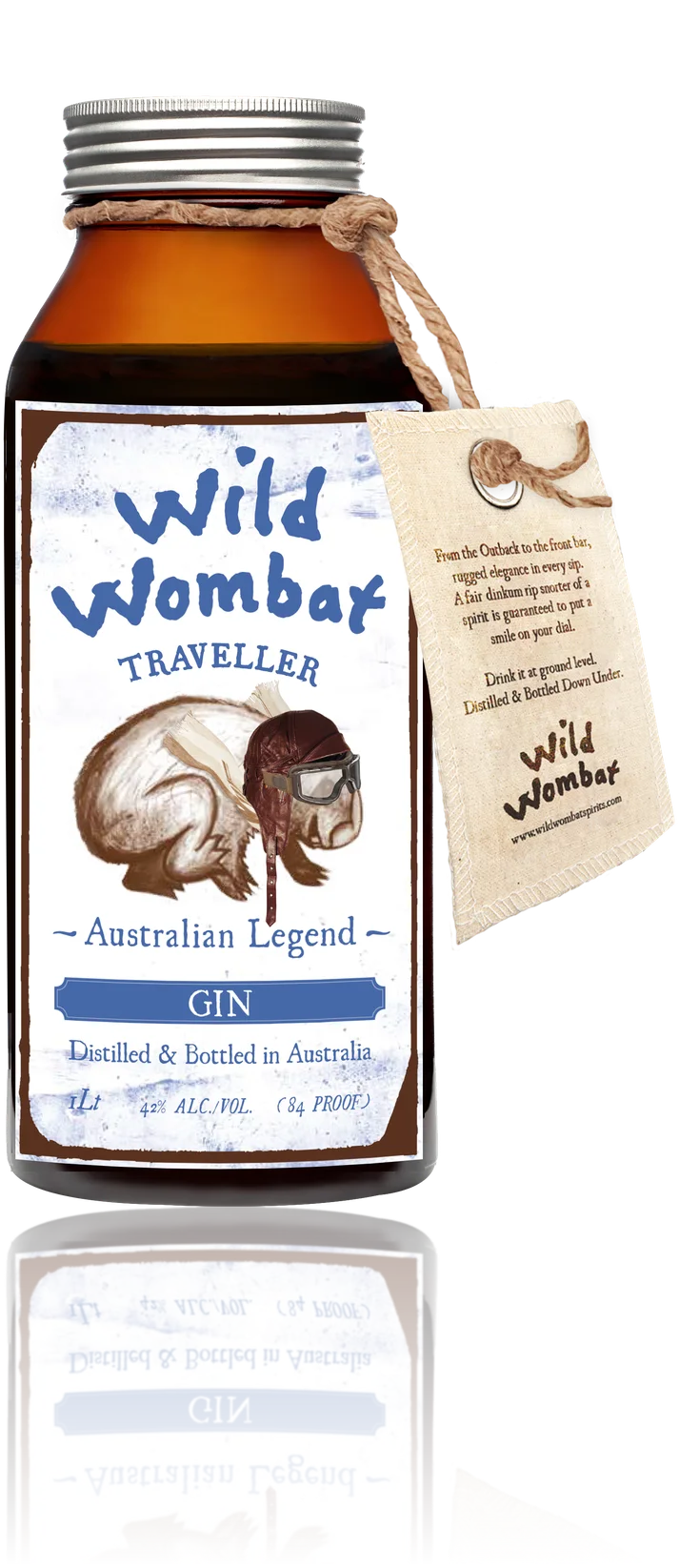 Wild Wombat Traveller Gin