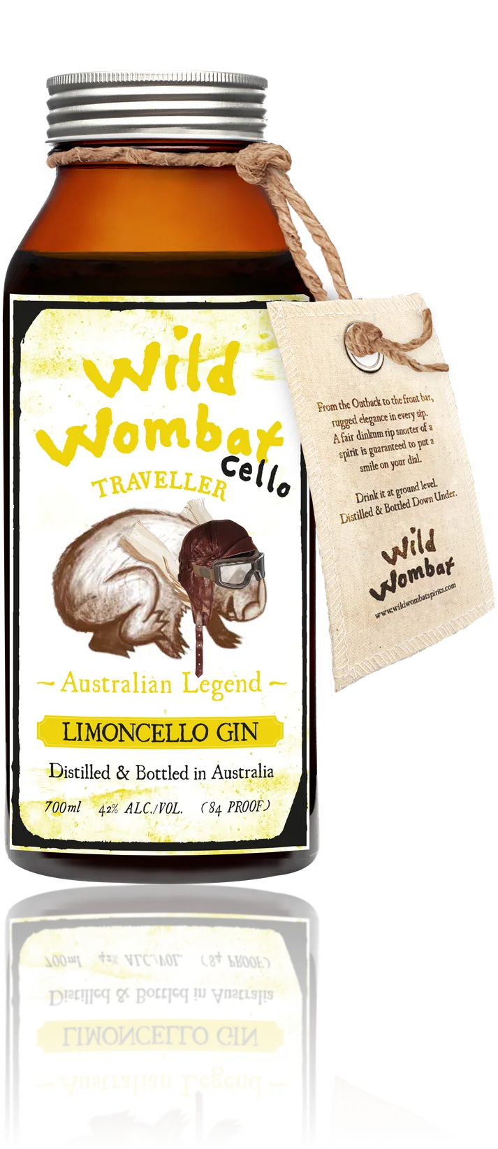 Wild Wombat Traveller LimonCello Gin