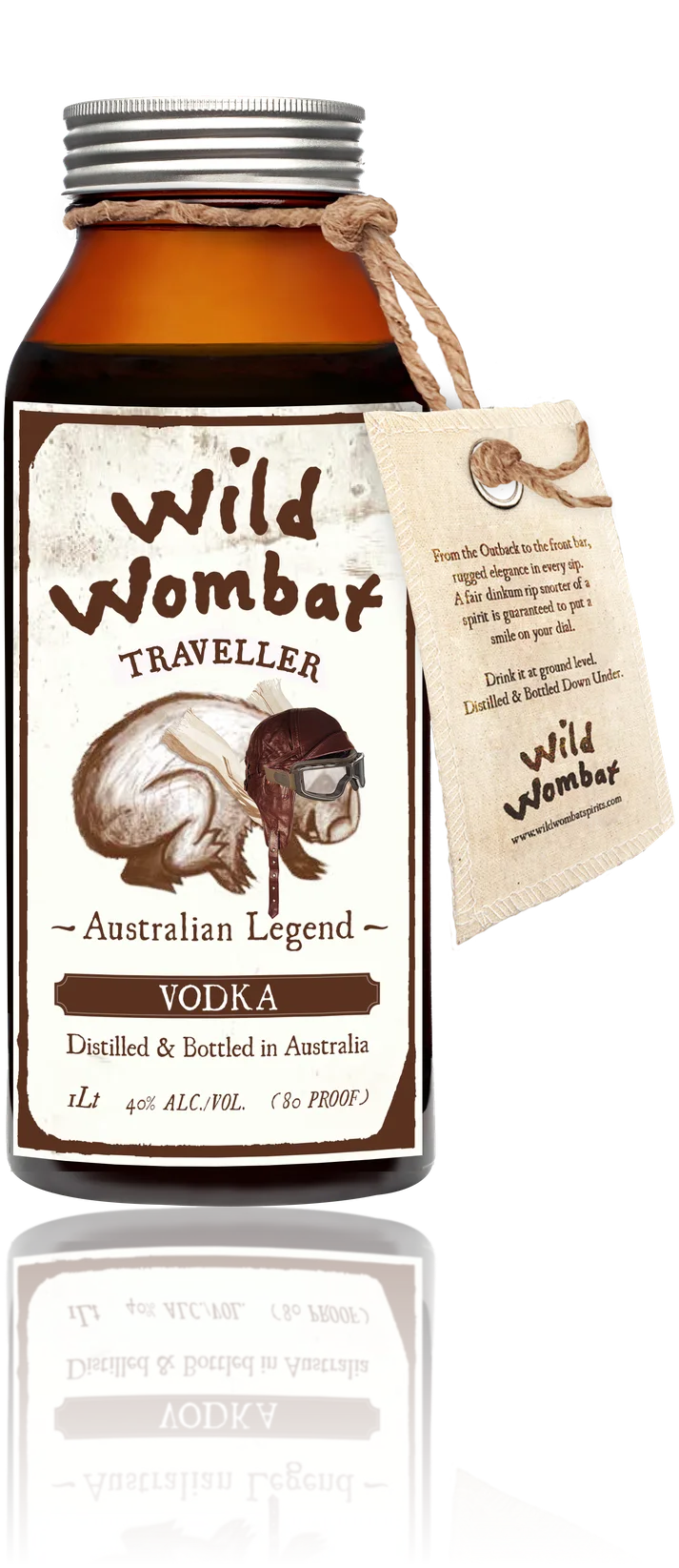 Wild Wombat Traveller Vodka