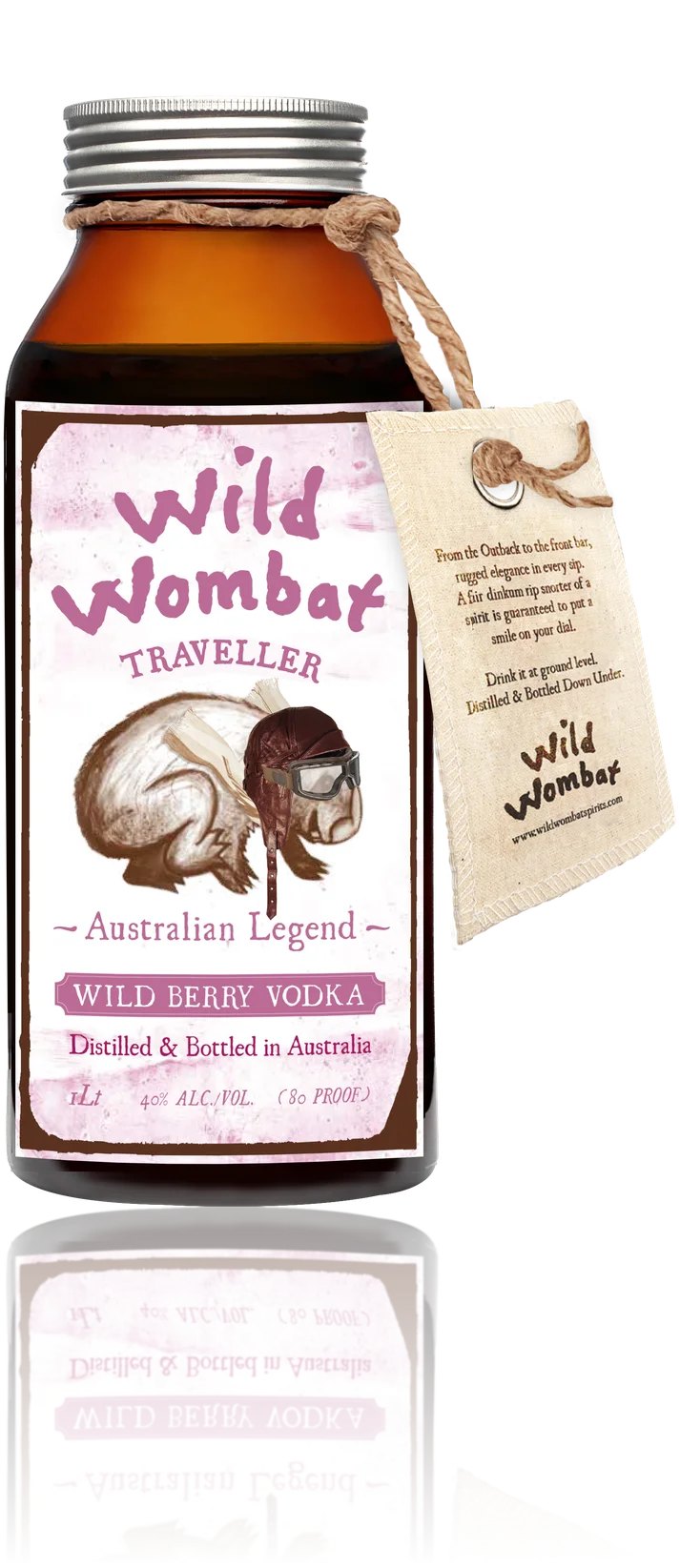 Wild Wombat Traveller Wild Berry Vodka